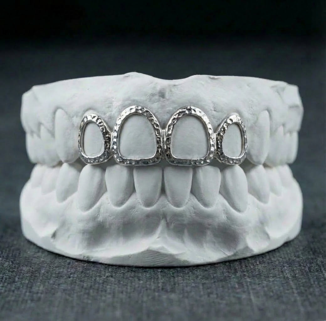 Grillz Dent avec Texture Sur Mesure