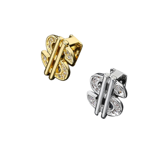 Grillz Dent en Or Symbole Dollar | Urban Grillz