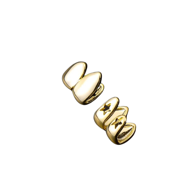 Grillz de dientes de oro | parrilla urbana