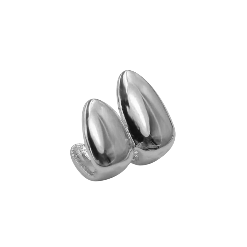 Grillz de dientes plateados | parrilla urbana