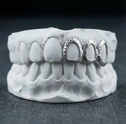 Grillz Dent avec Texture Sur Mesure