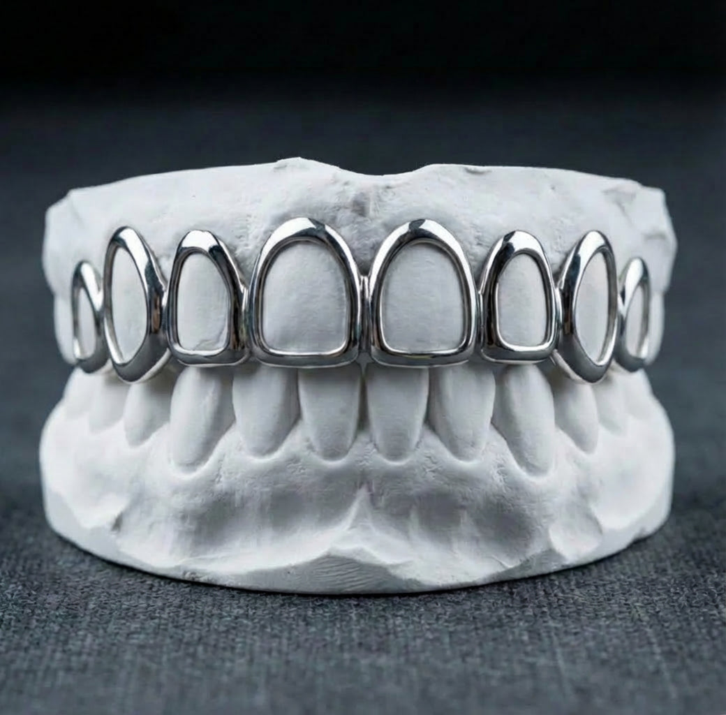 Grillz Open Complet 16 Dents sur Mesure