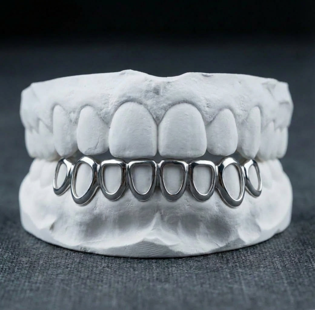 Grillz Open Complet 16 Dents sur Mesure