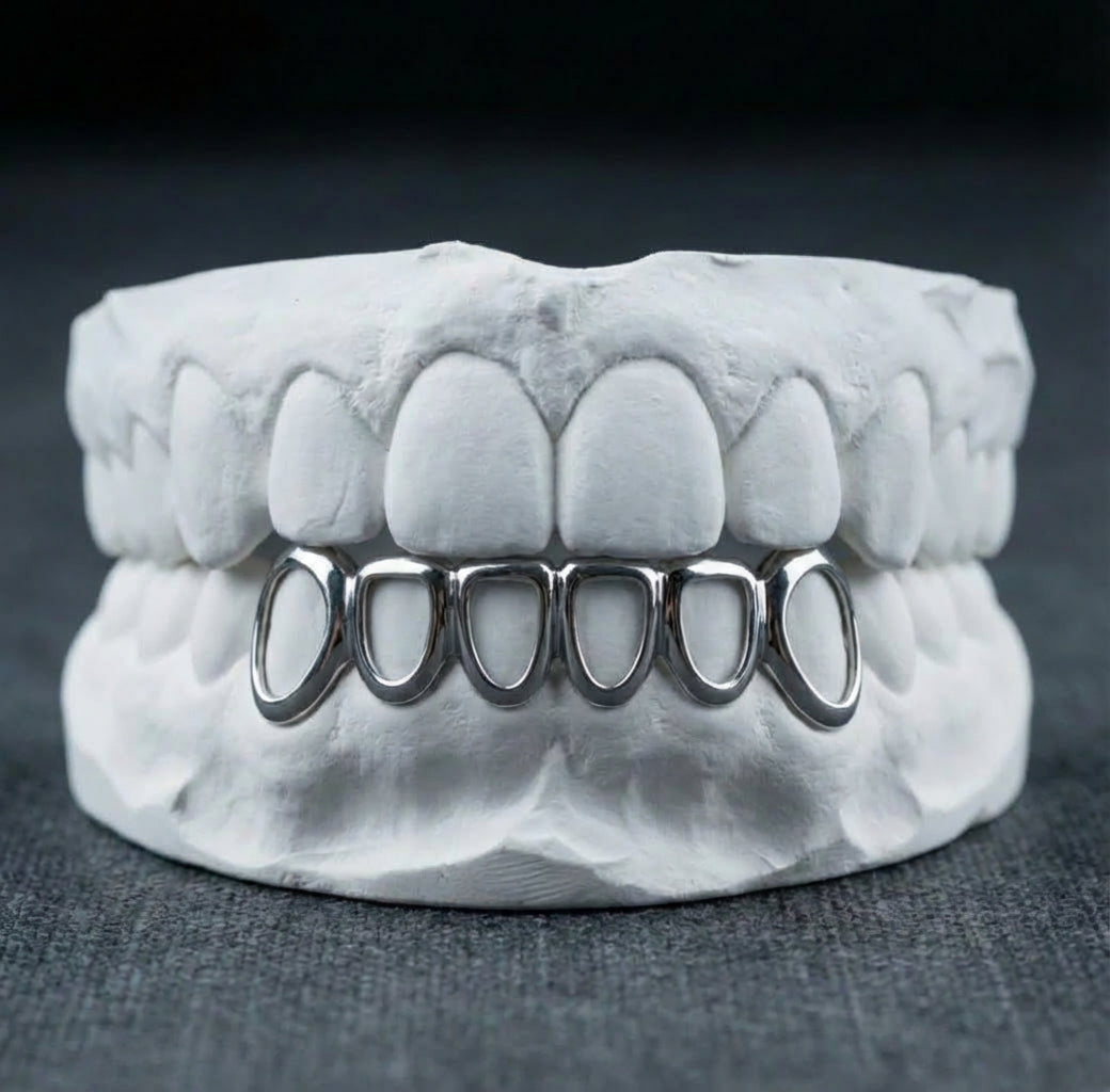 Grillz Open Complet 12 Dents sur Mesure
