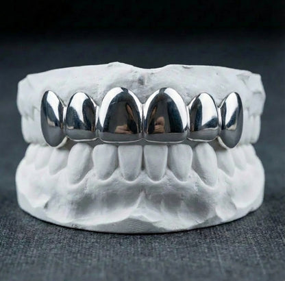 Grillz Classique Complet 6/12 Dents sur Mesure