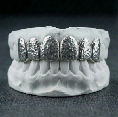 Grillz Texturé Complet 6/12 Dents sur Mesure
