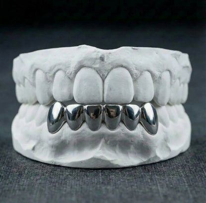 Grillz Classique Complet 6/12 Dents sur Mesure