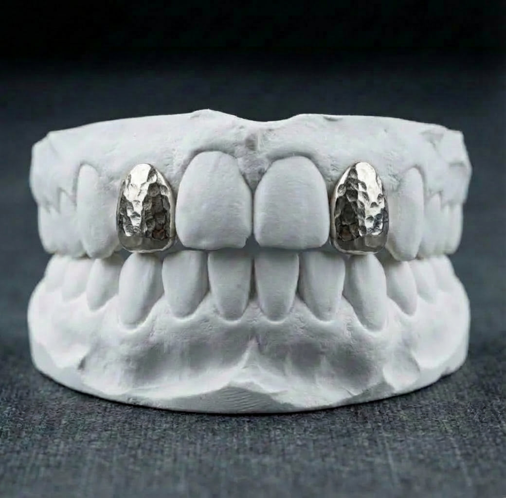 Grillz Dent avec Texture Sur Mesure