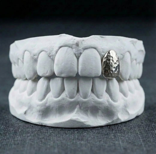 Grillz Dent avec Texture Sur Mesure