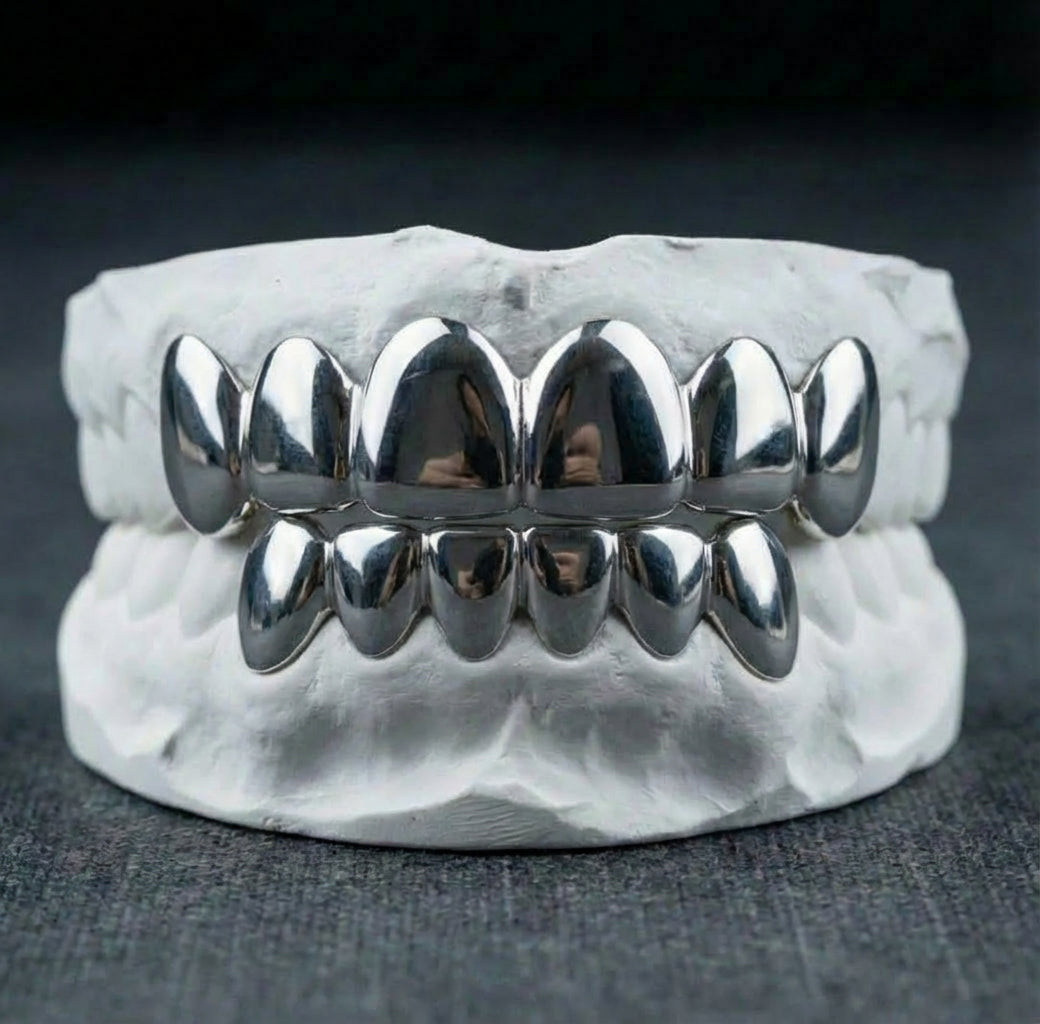 Grillz Classique Complet 12 Dents sur Mesure