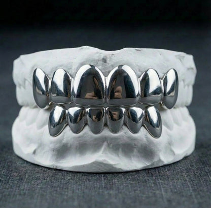 Grillz Classique Complet 6/12 Dents sur Mesure