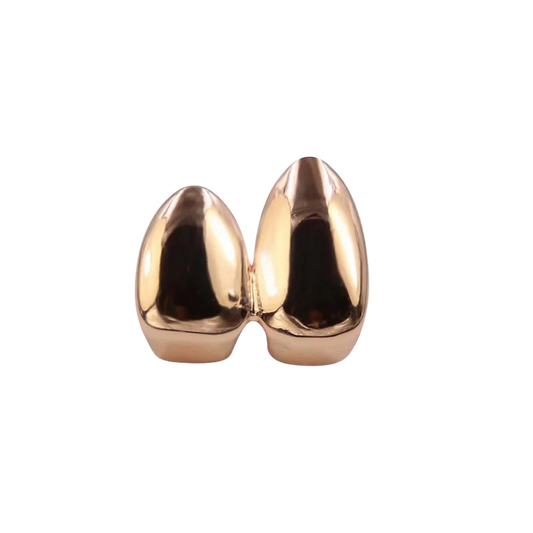 Rose Gold Tooth Grillz | Urban Grillz 